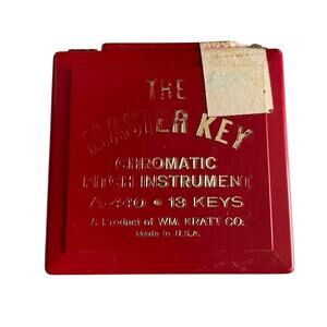 The Master Key 13 Keys Chromatic Pitch Instrument W.Kratt